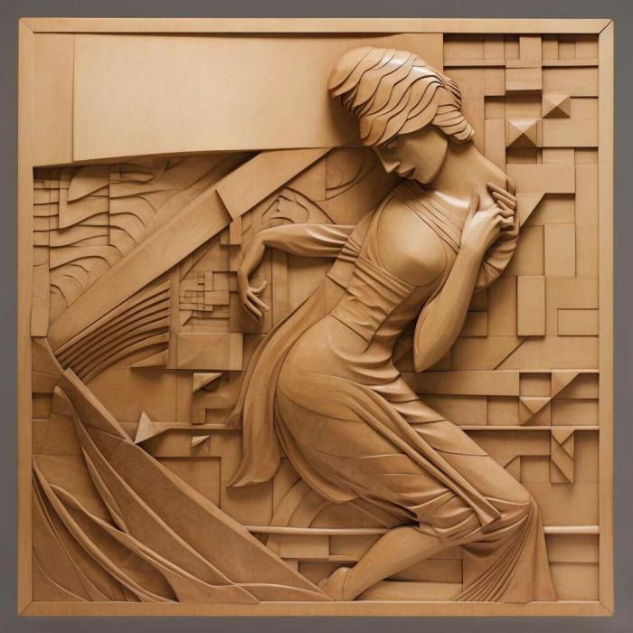 نموذج ثلاثي الأبعاد لآلة CNC 3D Art 